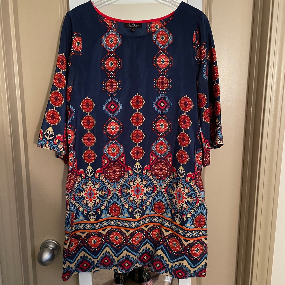 Boutique pattern dress